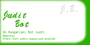 judit bot business card